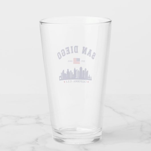 Vaso de cristal タンブラーグラス (裏面)