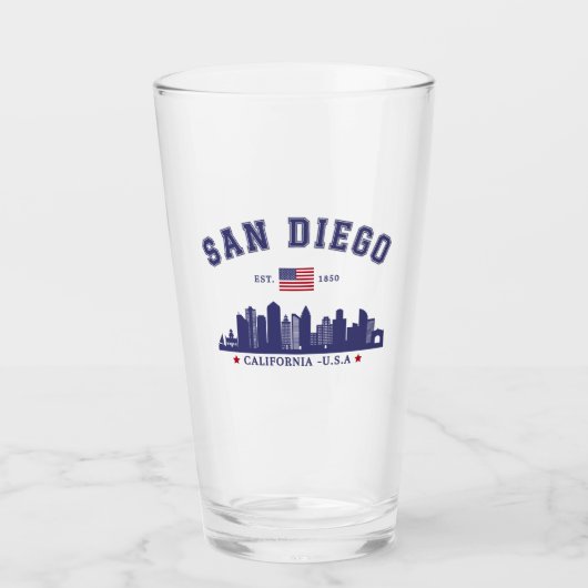 Vaso de cristal タンブラーグラス (正面)