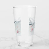 Vaso de cristal con peces タンブラーグラス (左)