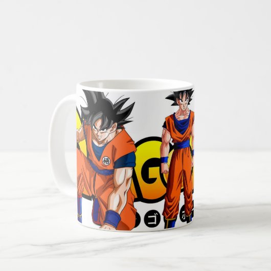 vaso de goku コーヒーマグカップ (正面左)