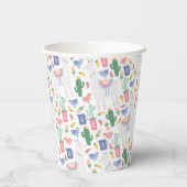 Vaso de papel de la colección Oh, Llama Llama 紙コップ (裏面)