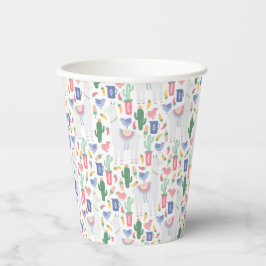 Vaso de papel de la colección Oh, Llama Llama 紙コップ
