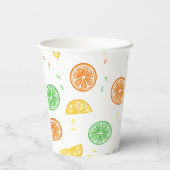 Vaso de papel limonada 紙コップ (裏面)