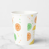 Vaso de papel limonada 紙コップ (左)