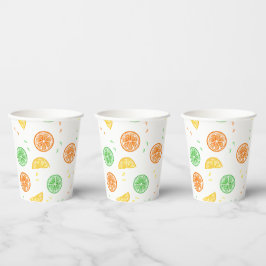 Vaso de papel limonada 紙コップ