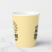 Vaso de papel – Little Miss Sunshine 紙コップ (左)