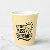 Vaso de papel – Little Miss Sunshine 紙コップ (正面)