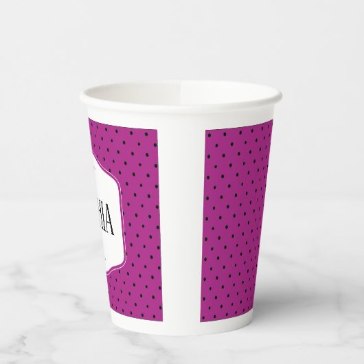 Vaso de papel lunarcitos 紙コップ (左)