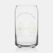 Vaso de vidrio San Valentin  ガラス缶 (裏面)