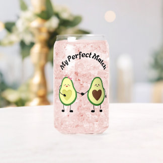 Vaso de vidrio San Valentin  ガラス缶