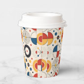 Vaso diseño geométrico 紙コップ (右)