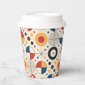 Vaso diseño geométrico 紙コップ (正面)