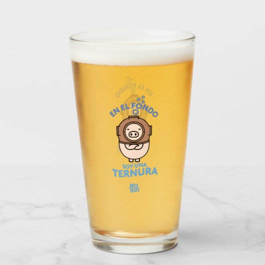 Vaso│En el fondo soy una ternura タンブラーグラス (ドリンク正面)