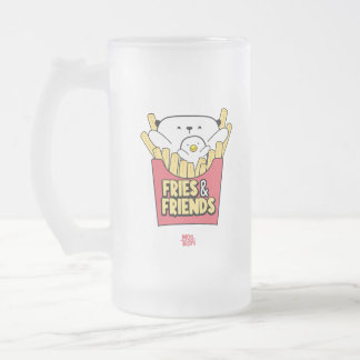 Vaso│Fries and friends フロストグラスビールジョッキ