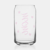 Vaso Mom para el Día de las Madres ガラス缶 (裏面)