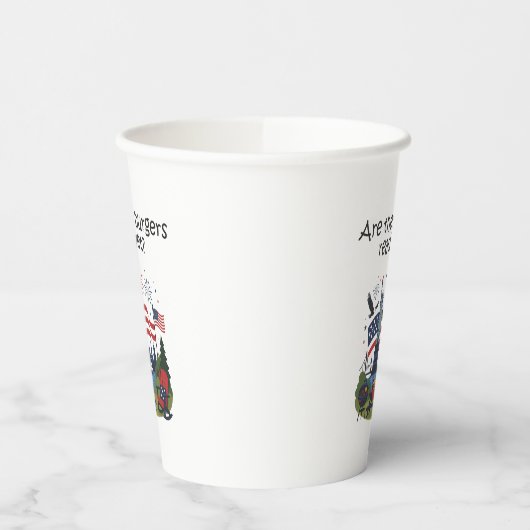 vaso Servilletas 4 de julio 紙コップ (左)