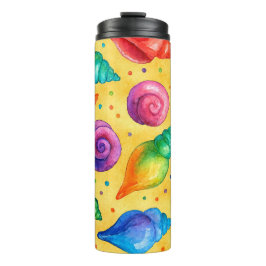 Vaso térmico caracolas de colores  タンブラー