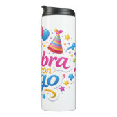 Vaso Térmico con Diseño “Celebra Conmigo” | Ideal  タンブラー (回転右)