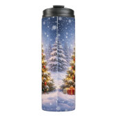 Vaso Térmico con Diseño de Árbol de Navidad タンブラー (正面)