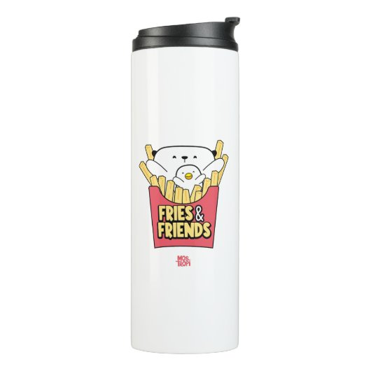 Vaso térmico│Fries and friends タンブラー (回転左)