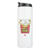 Vaso térmico│Fries and friends タンブラー (回転右)