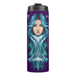 Vaso térmico Lady Acuario – Misterio zodiacal タンブラー