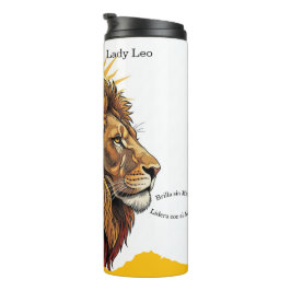 Vaso Térmico Lady Leo León Zodíaco タンブラー