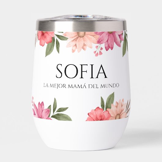 Vaso termo La mejor mamá del mundo (正面)