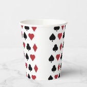 Vasos de papel naipes 紙コップ (左)