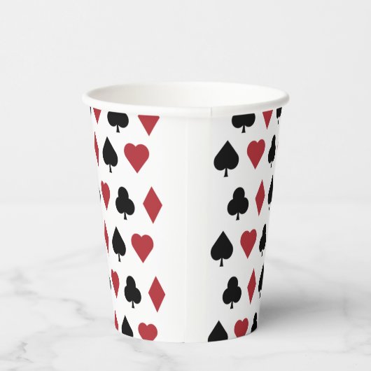 Vasos de papel naipes 紙コップ (右)