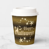 Vasos De Papel Paper cup para Halloween marrón 紙コップ (裏面)