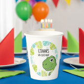 Vasos De Papel Personalized Dinosaur Paper Cups - 紙コップ