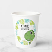Vasos De Papel Personalized Dinosaur Paper Cups - 紙コップ (正面)