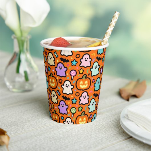 >Vasos de papel Sweet Halloween 紙コップ (インサイチュ)
