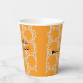 Vasos De Papel Watercolor Bunny Wreath Easter Part 紙コップ (左)