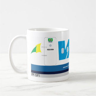 vasp航空会社 コーヒーマグカップ