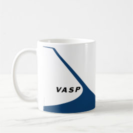 VASP 737-200ヴィンテージ コーヒーマグカップ