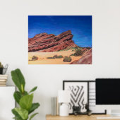 Vasquez Rocks Poster ポスター (ホームオフィス)