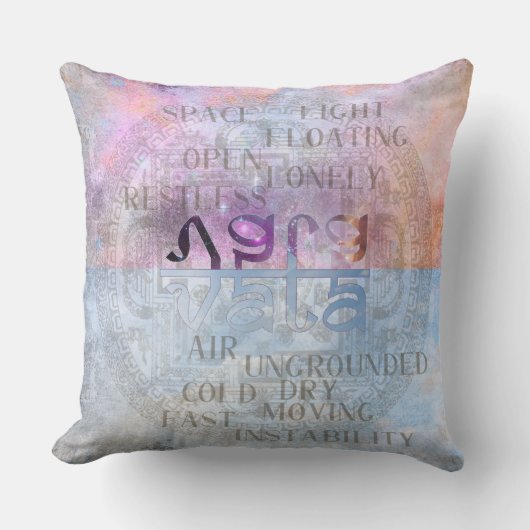 VATA DOSHA – 枕 (正面)