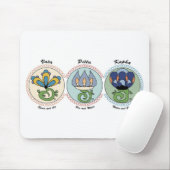 Vata-Pitta-Kapha マウスパッド (マウス)