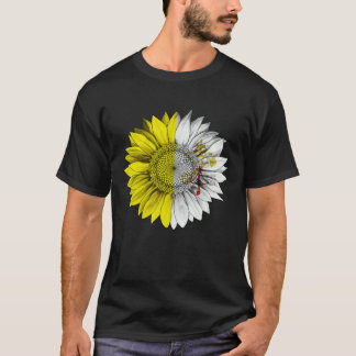 Vatican City Flag Sunflower Vanticanien Root Proud Tシャツ