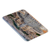 Vatican, Italy: St. Peter's Square aerial view マグネット (右側)