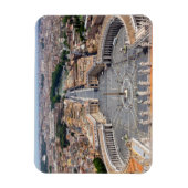 Vatican, Italy: St. Peter's Square aerial view マグネット (縦)