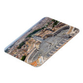 Vatican, Italy: St. Peter's Square aerial view マグネット (左側)
