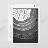 Vatican Museum Spiral Staircase Postcard ポストカード (正面/裏面)