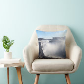 Vatnajokull NPのデティフォス滝 – アイスランド クッション (椅子)