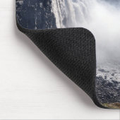 Vatnajokull NPのデティフォス滝 – アイスランド マウスパッド (コーナー)