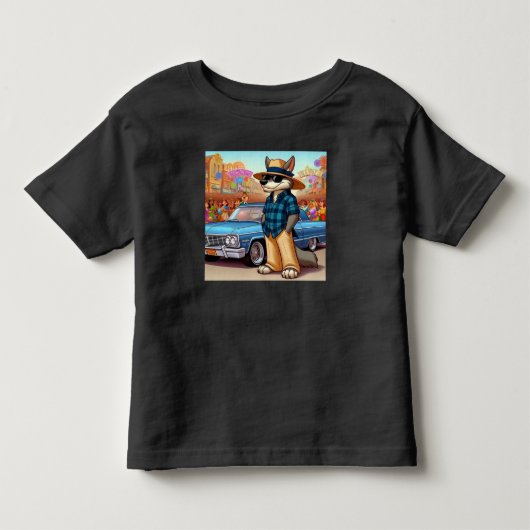 Vato Lobo "New Year" トドラーTシャツ (正面)
