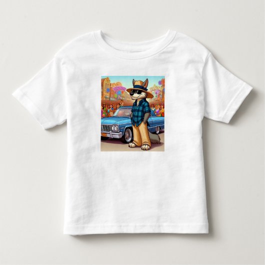 Vato Lobo "New Year" トドラーTシャツ (正面)
