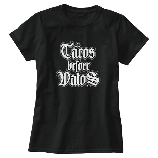 Vatosよりタコス Funny Tシャツ